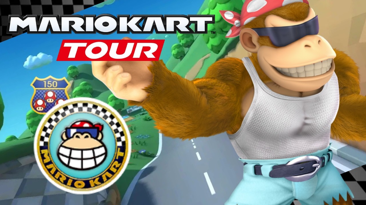 Mario Kart Tour Doctor Tour Funky Kong Cup Gameplay