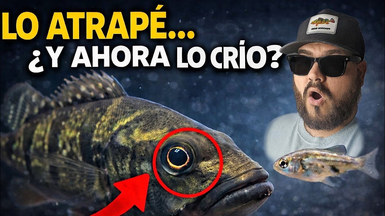 Captur&eacute; un pez salvaje y lo convert&iacute; en mi mascota 😳