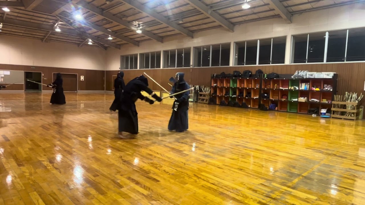 櫻木會稽古　2026年1月22日　地稽古　岡本さんvs渡辺さん　#栃木　#真岡市　#剣道　#極寒　#稽古　#KENDO   #稽古は楽しく