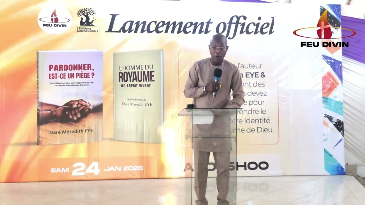 Présentation du livre l’homme du Royaume, par MEVI Désiré