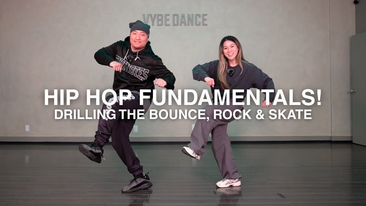 Урок хип-хопа для начинающих — упражнения | Bounce, Rock & Skate с участием Pyro
