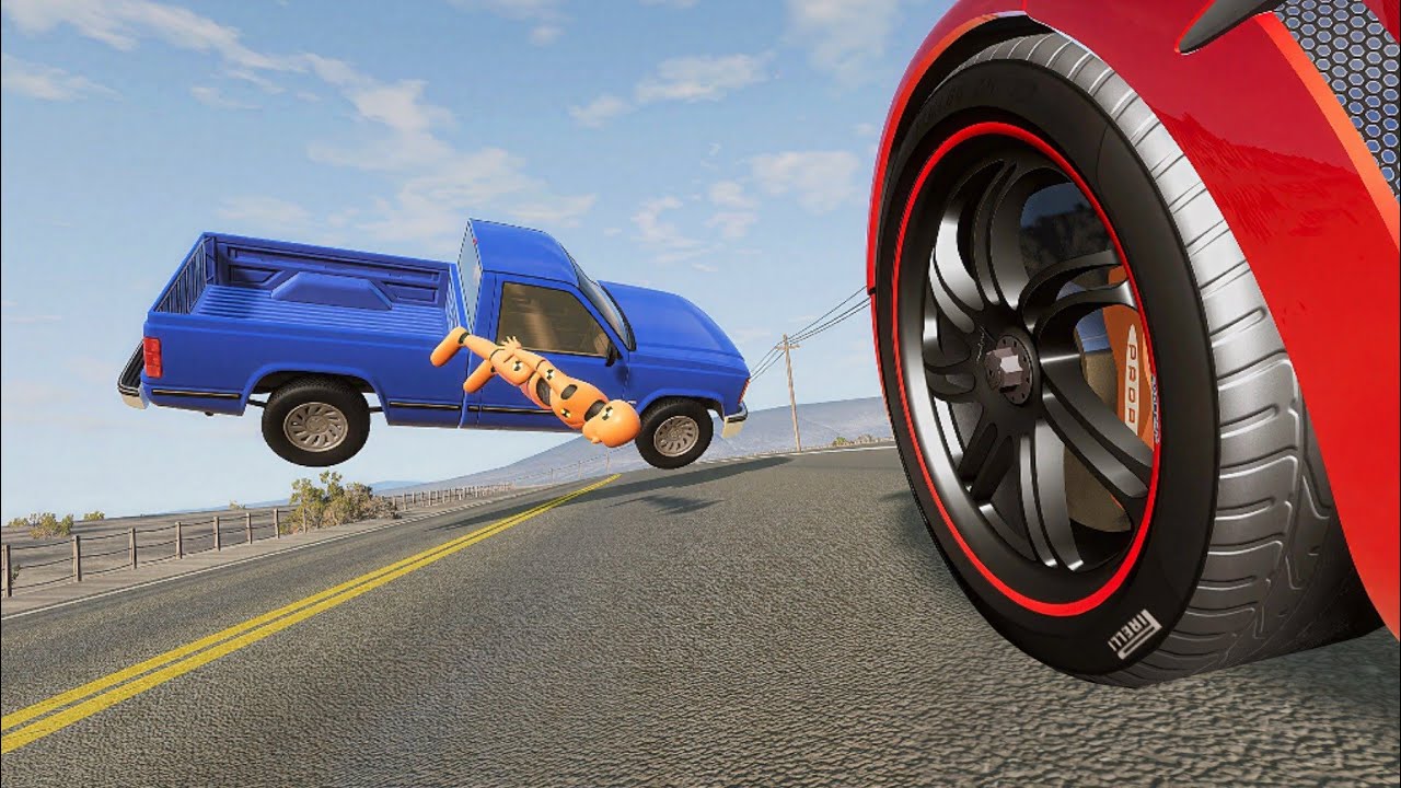 Most Epic Car Crashes in BeamNG Drive #03 [BeamNG.Drive] by SmashDriveX