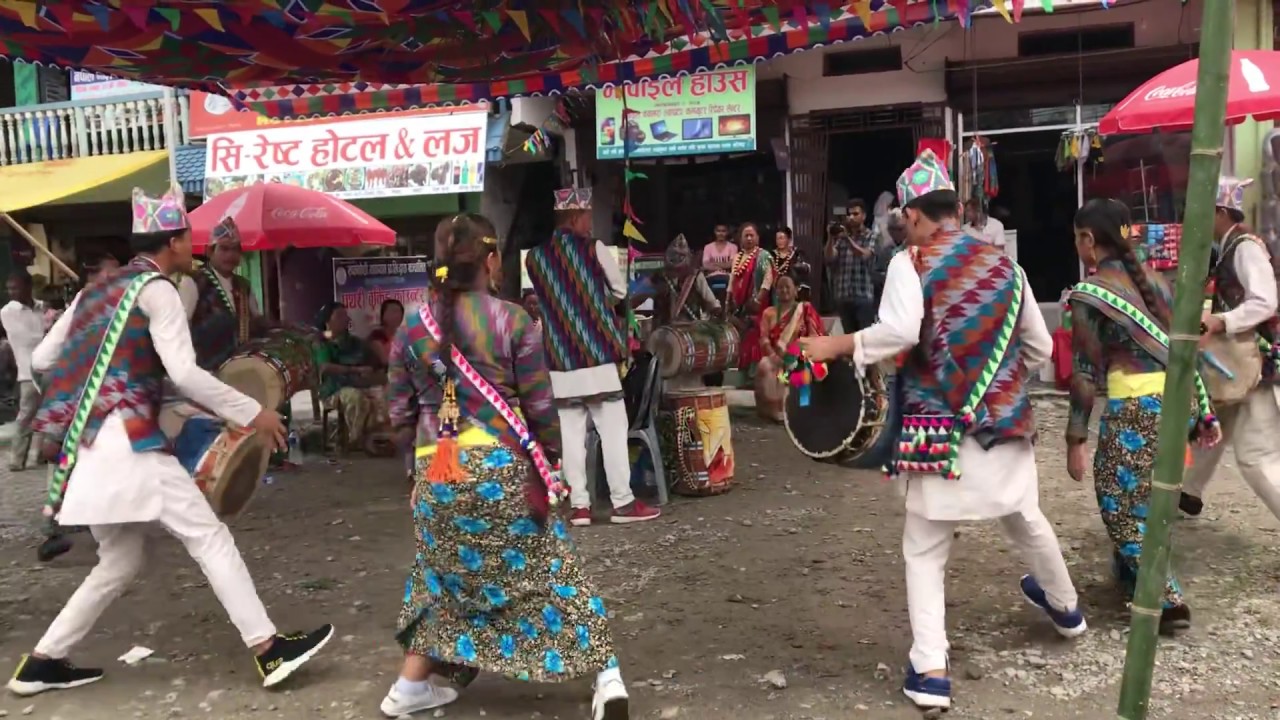 Beautiful Limbu Chabrung/Kelang Dance in Pathri Morang, Nepal