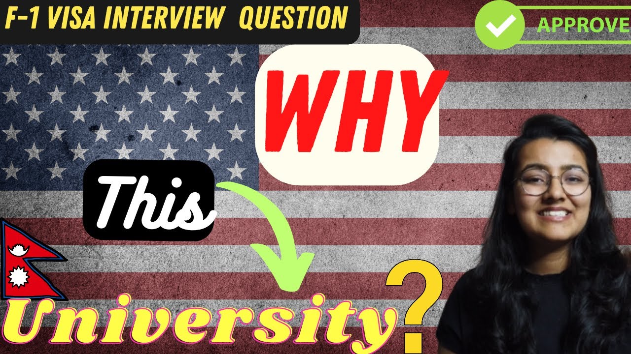 Why this University? F1-VISA interview question | How to draft answer? DOs & Don'ts | Tips & Tricks|