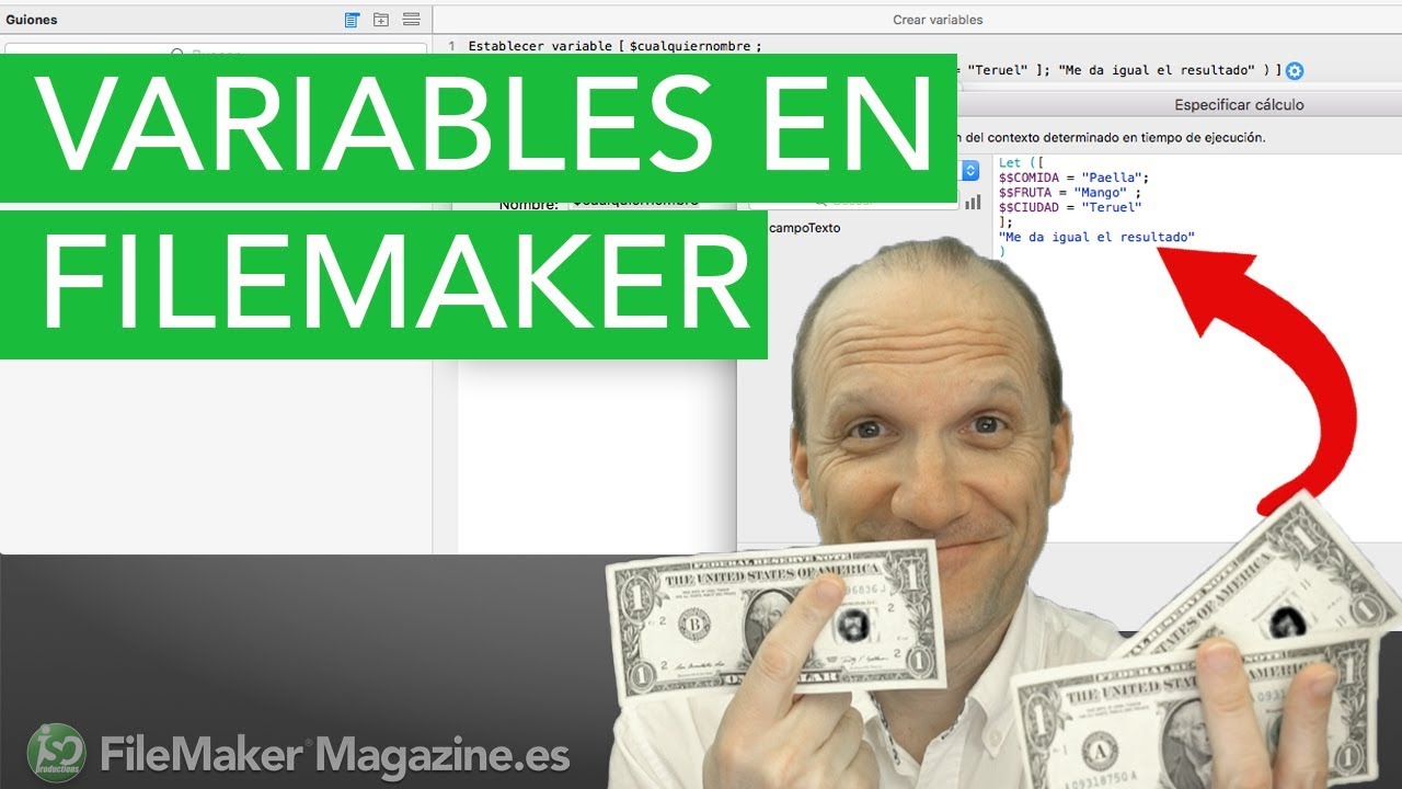 Variables en FileMaker