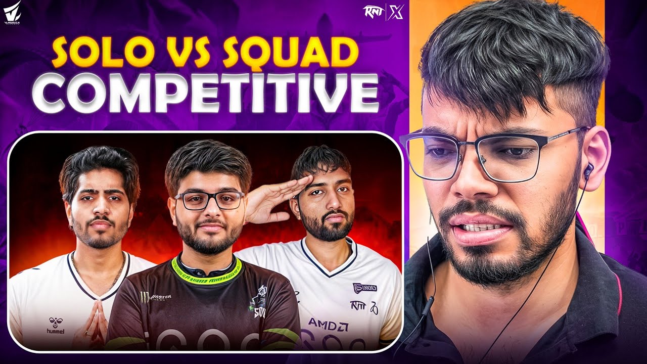 This Player is Playing Solo Vs Squad in BGIS - Bgis Round 3 - BGIS BGMI Gameplay 