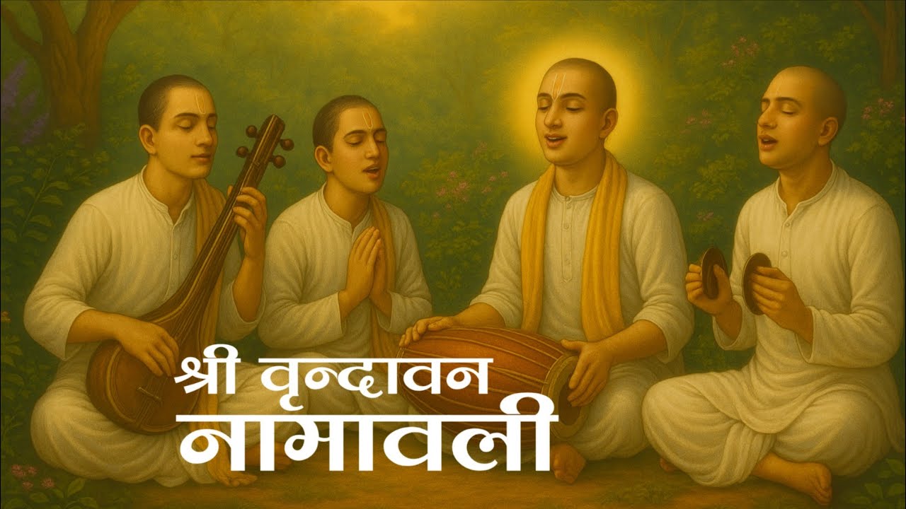 श्री वृन्दावन नामावली || वृन्दावन वास जल्दी मिल जाएगा बस इसका पाठ करें।। SHRI Vrindavan Namavali 