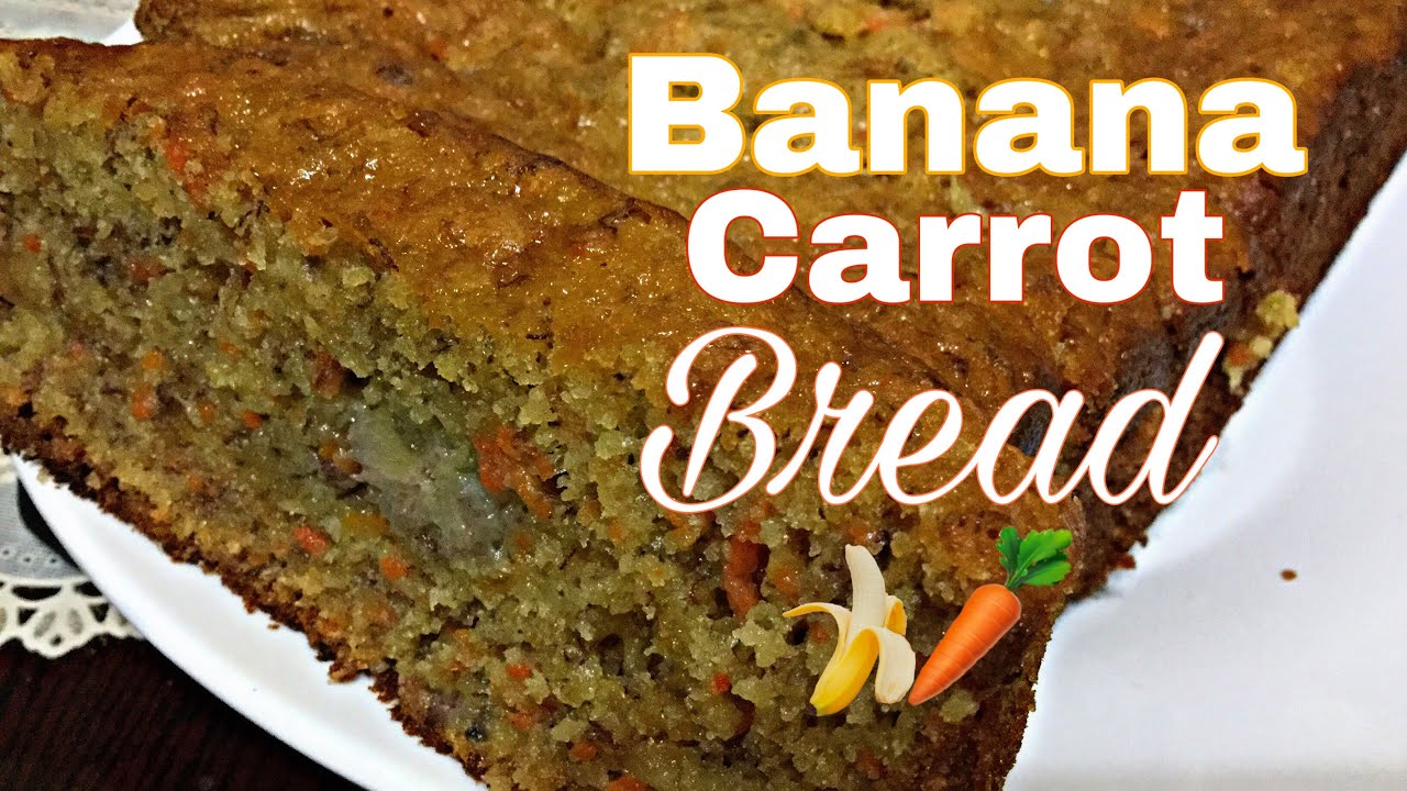 Banana-Carrot Bread || Moist || Easy Recipe