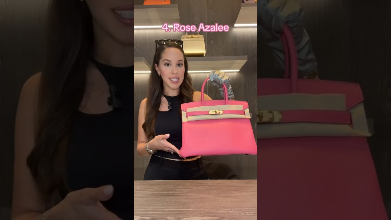 The Hermes colors that have the highest resale value! #handbags #luxury #hermes #birkin #hermeskelly
