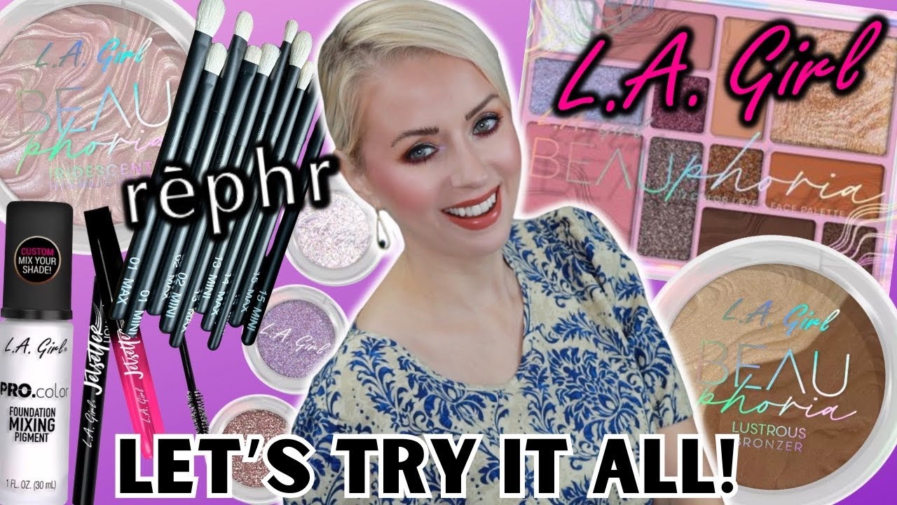 NEW LA GIRL BEAUphoria Collection Review + NEW REPHR BRUSH SETS | Steff's Beauty Stash