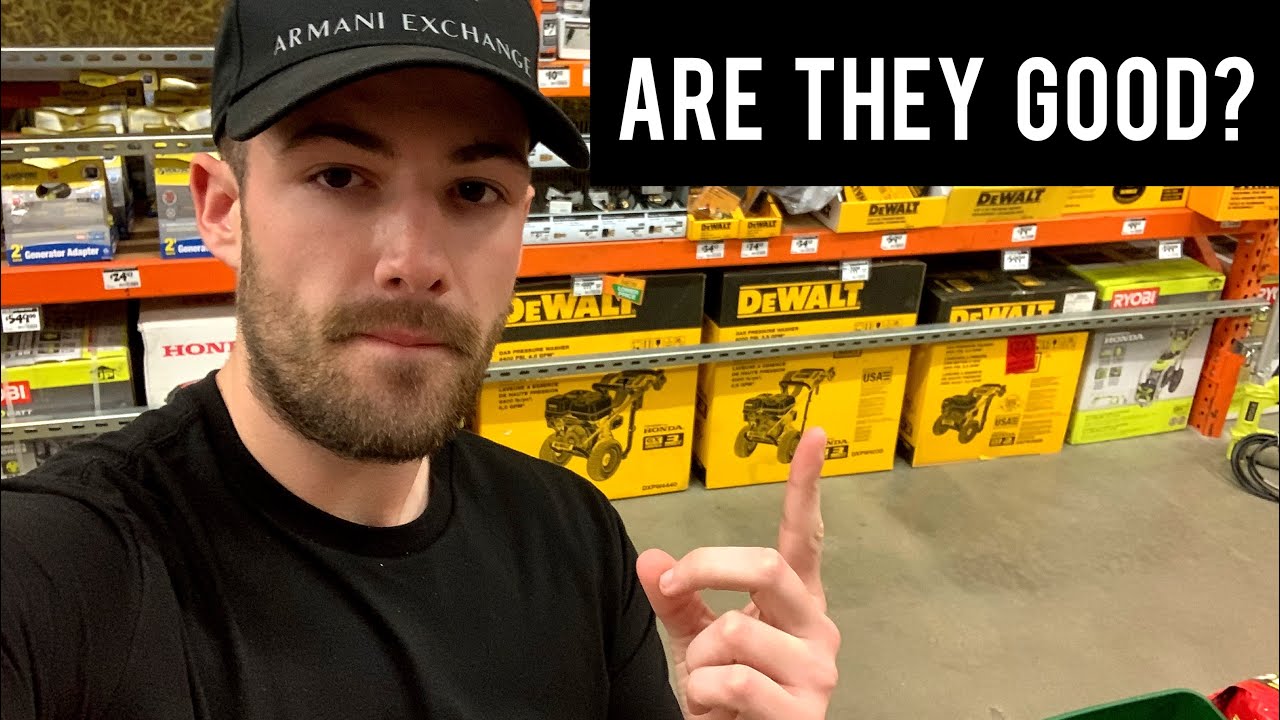 Мойки высокого давления Home Depot 😎 (мои мысли)