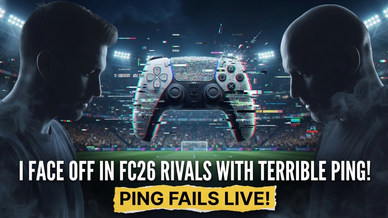 I FACE OFF IN FC26 RIVALS WITH TERRIBLE PING!