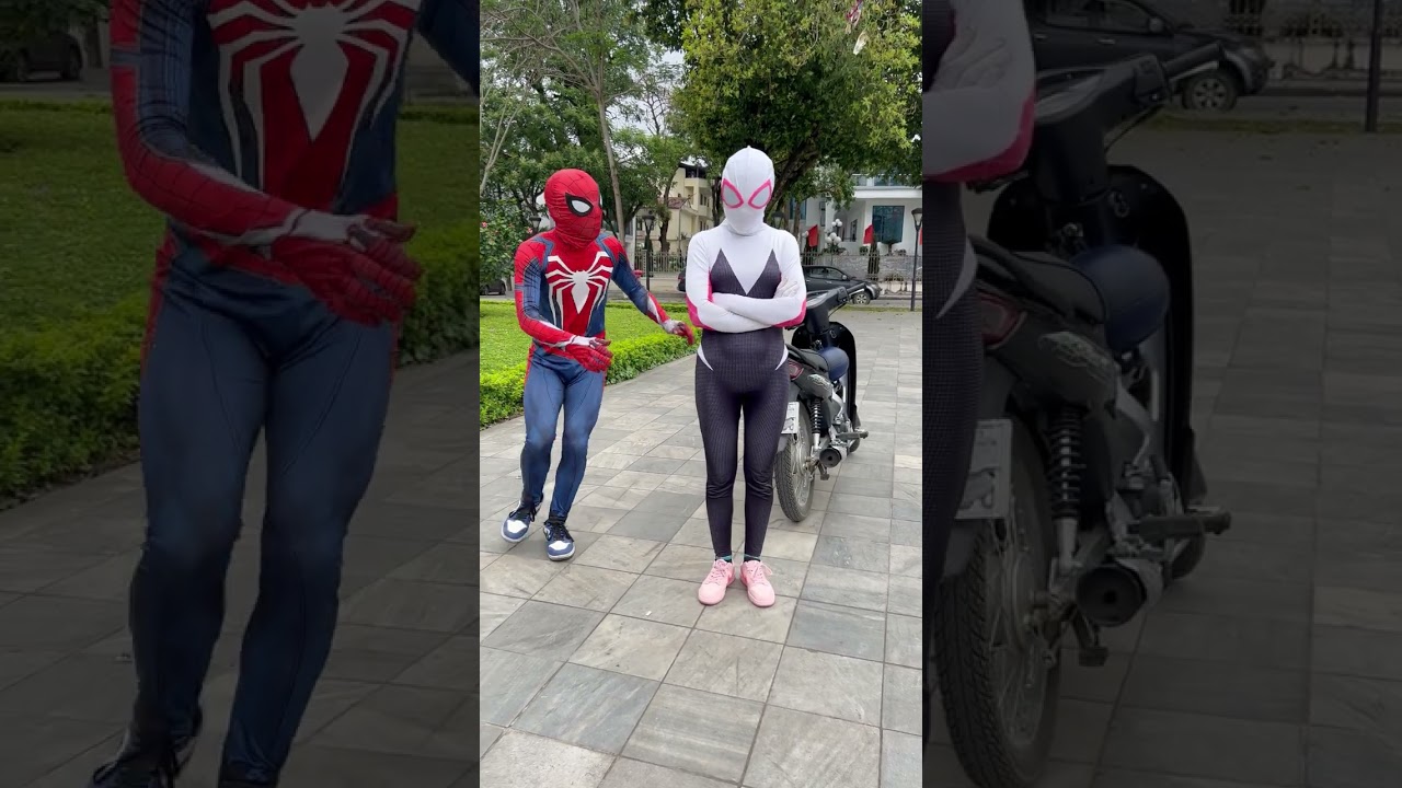 Spider Man Feeling Apologetic vs Spider girl 😂😂 #shorts TikTok
