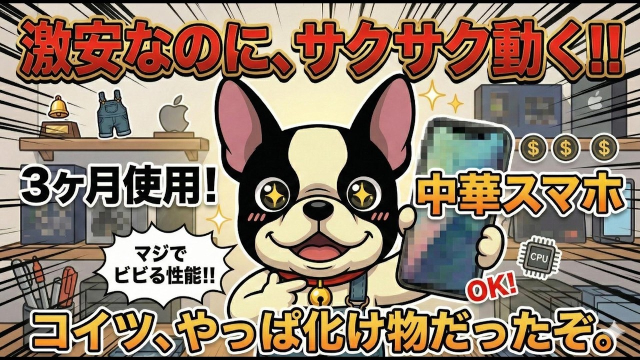 激安中華スマホなのにサクサク動く『DOOGEE Note59 5G』3ヶ月使ったらどうなった？