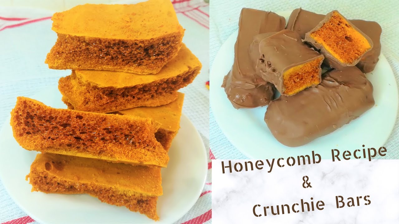 Easy honeycomb & Crunchie bars Recipe