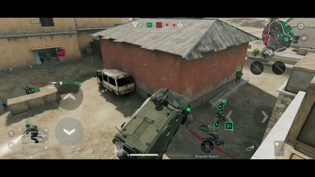 Operator baru broken parahh garena becanda , gameplay delta force mobile craked map