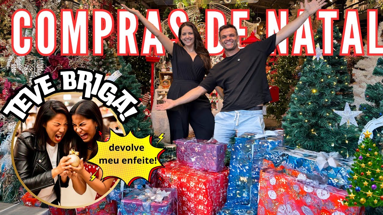 Fazendo as compras de Natal no Brás com Tamara Kaa!