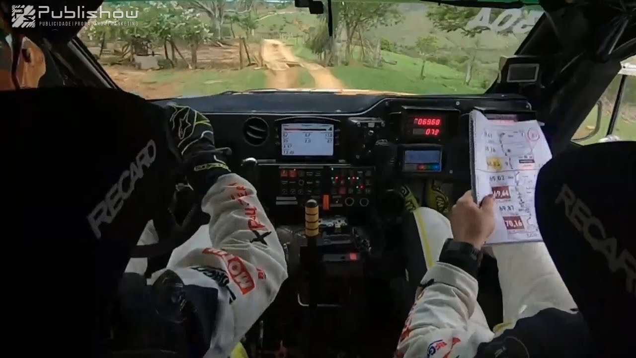 VIS&Atilde;O DENTRO DO CARRO (Parte 1) - (Rally Dos Sert&otilde;es 2020) | Publishow PS - @publishowps