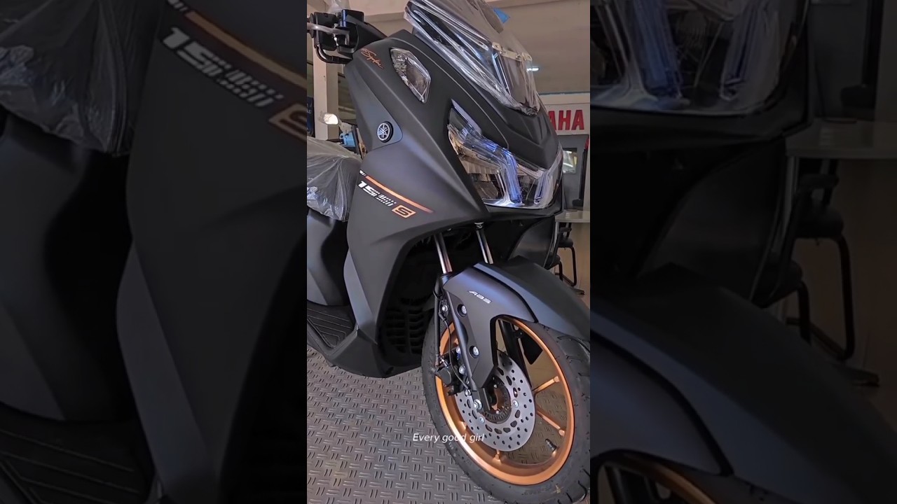 YAMAHA LEXI 155 VVA ABS MATTE BLACK