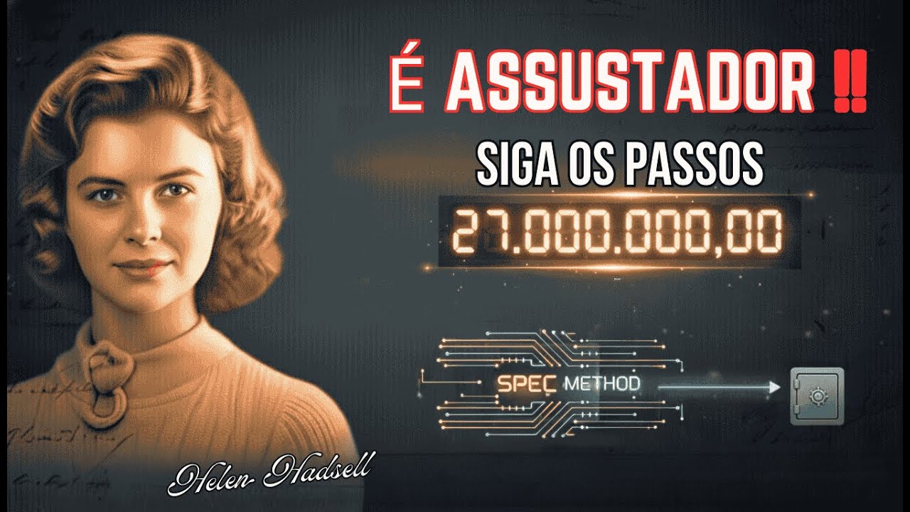 É ASSUSTADOR ‼️ O Cálculo Frio de Helen Hadsell para Ganhar 27 MILHÕES (Siga os Passos)