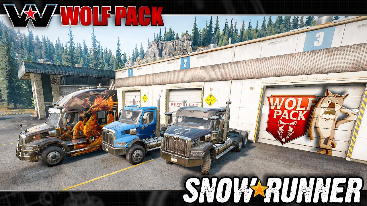 Snowrunner\ Western Star Wolf Pack \ Обзор