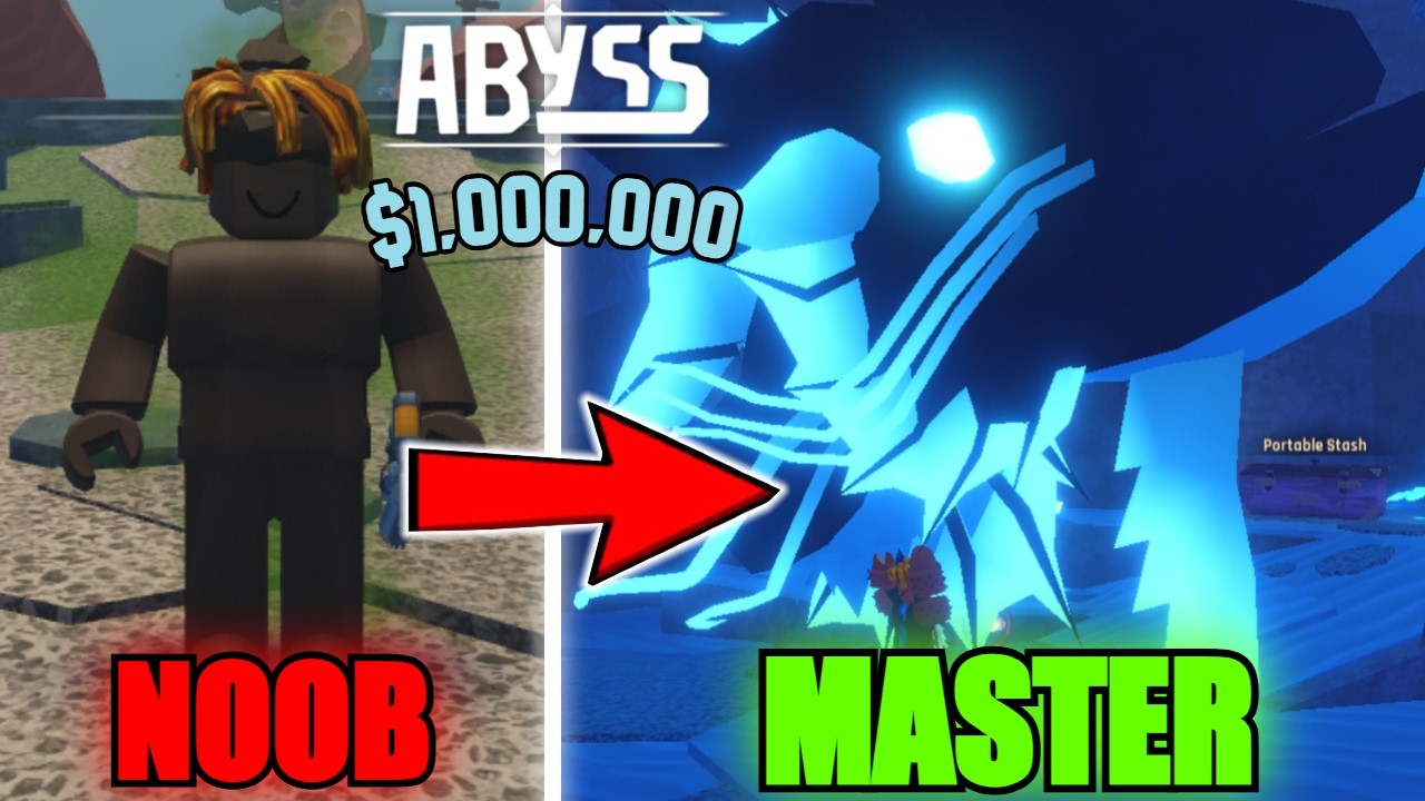 Going from Noob to MASTER in 24 Hours - Abyss Roblox!