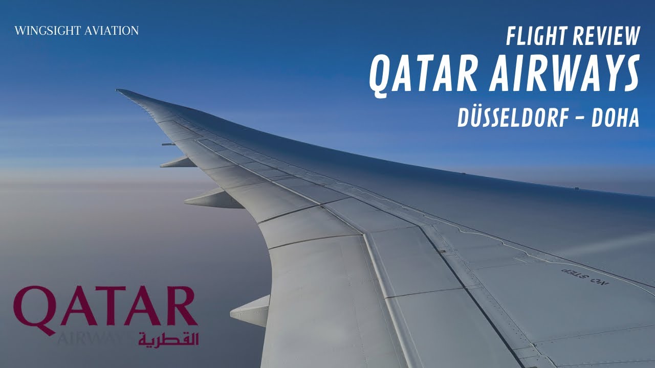 Flying Qatar Airways QR86 Düsseldorf → Doha | Boeing 787-9 Economy Review 2025
