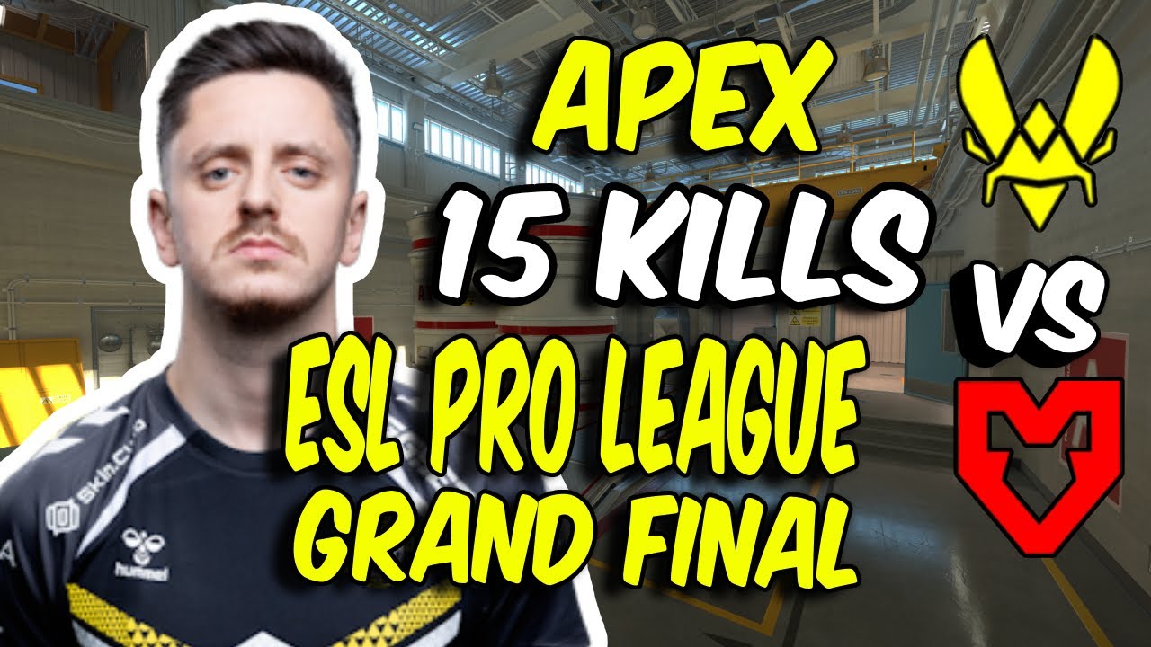 apEX drops 15 Kills vs MOUZ! apEX POV (Nuke) at ESL Pro League Season 21 Grand Final