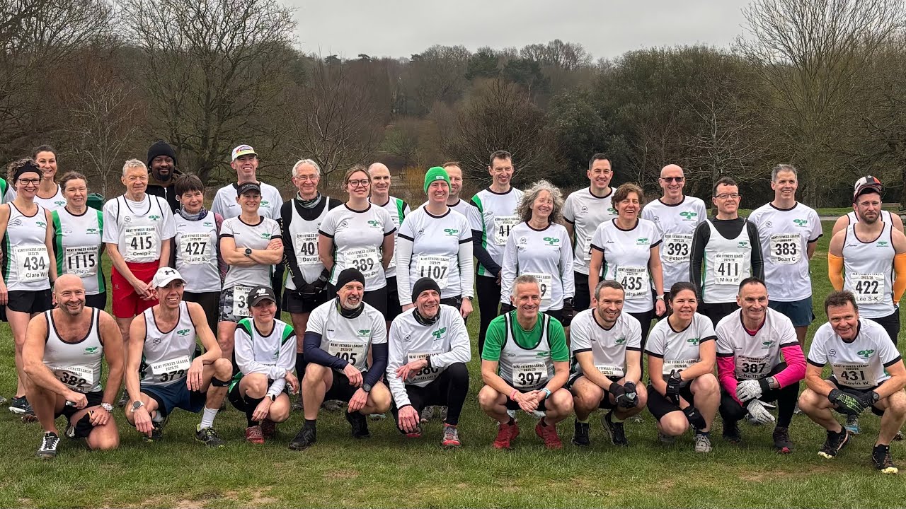 Kent Fitness League. Mote Park, Maidstone. 22-2-26. 