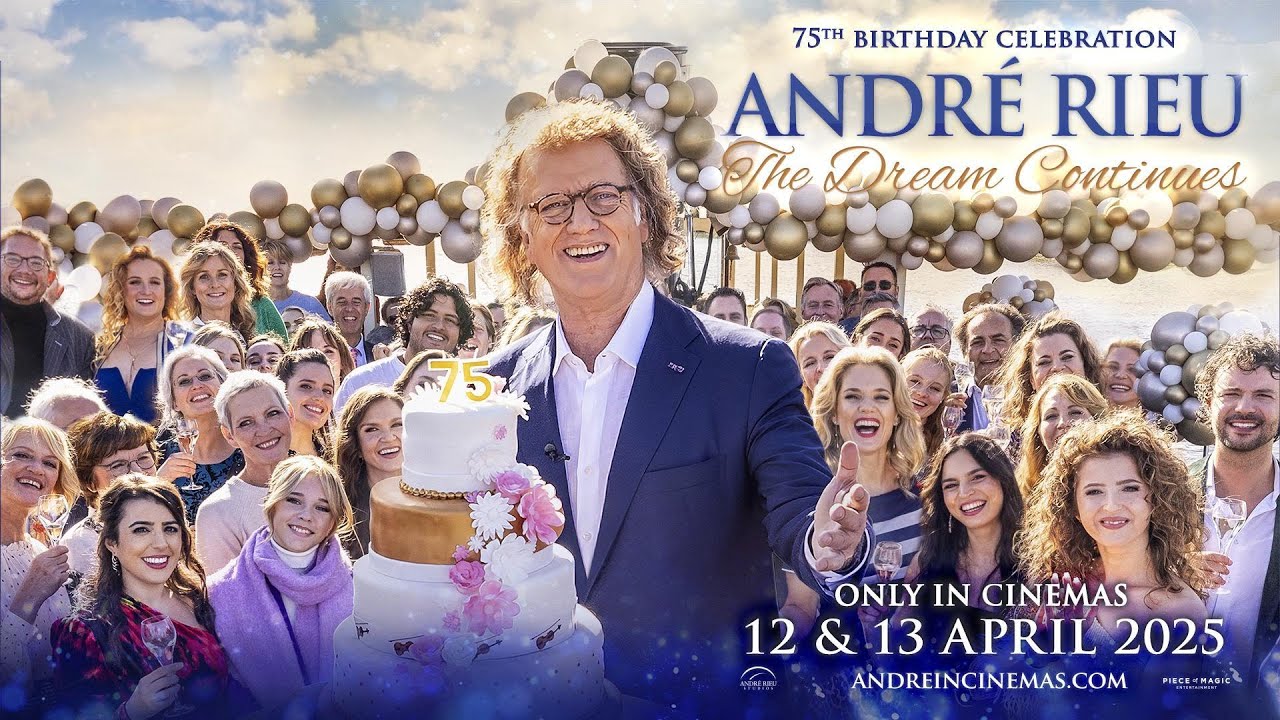 &lsquo;Andr&eacute; Rieu&rsquo;s 75th Birthday Celebration: The Dream Continues&rsquo; official trailer