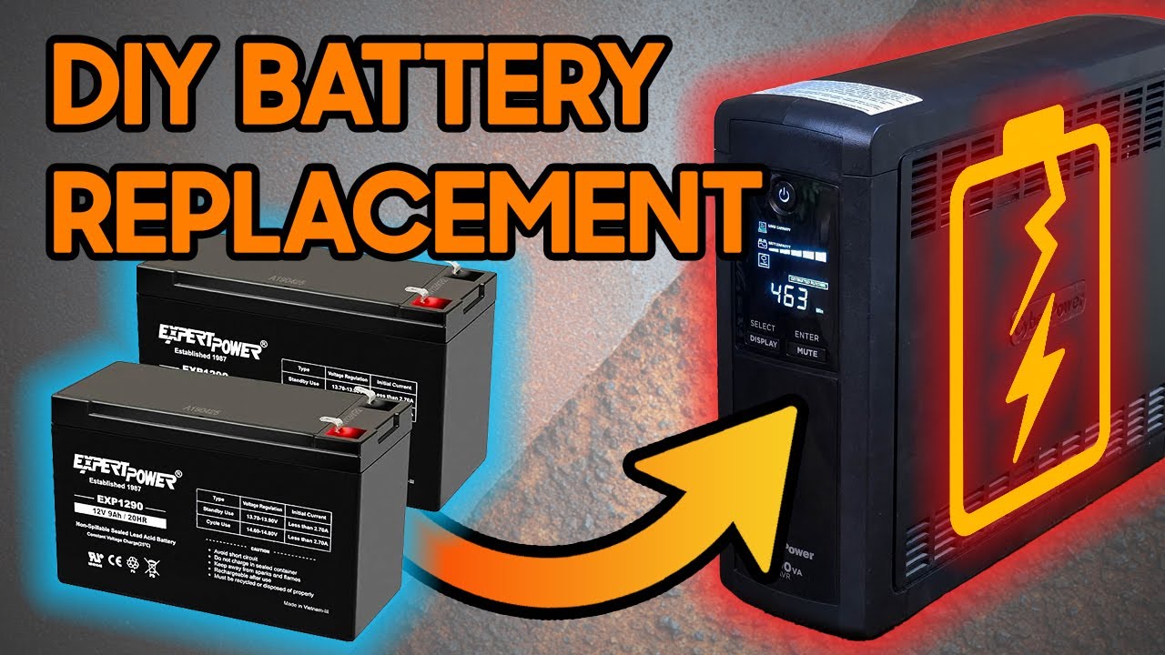 How to Replace the Batteries in your UPS - Fixing My CyberPower CP1500