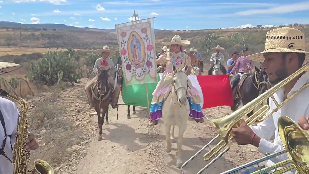 Cabalgata del 12 de Febrero 2025 En Ameca la hacienda valparaiso zacatecas