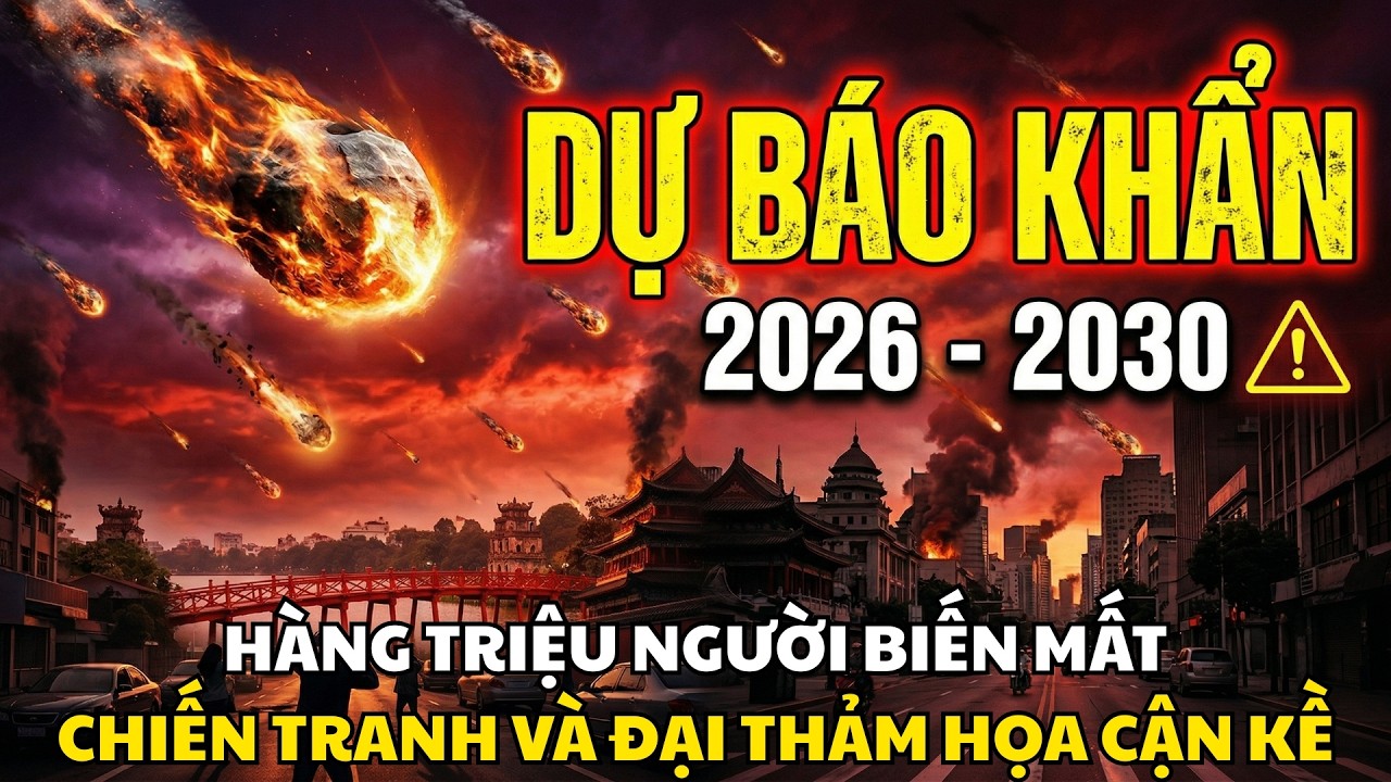 Ti&ecirc;n Tri R&uacute;ng Động 2026: H&agrave;ng Triệu Người Biến Mất, Chiến Tranh V&agrave; Đại Thảm Họa Cận Kề