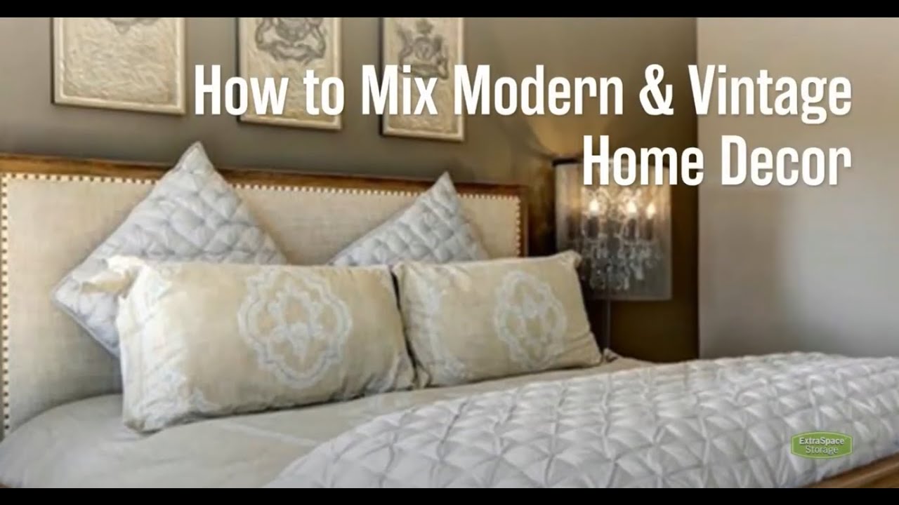 How to Mix Modern & Vintage Home Decor