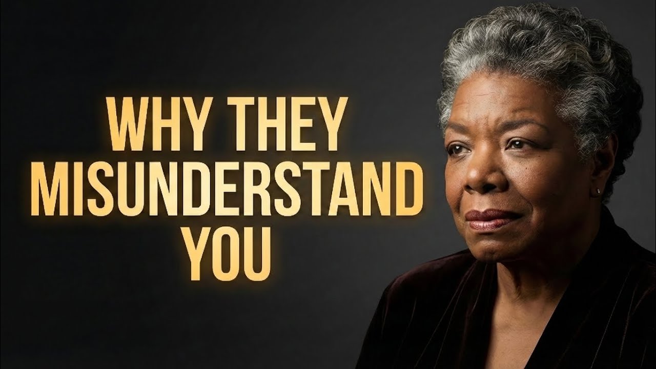 Let Them Misunderstand You — It Was Never Your Responsibility | Maya Angelou