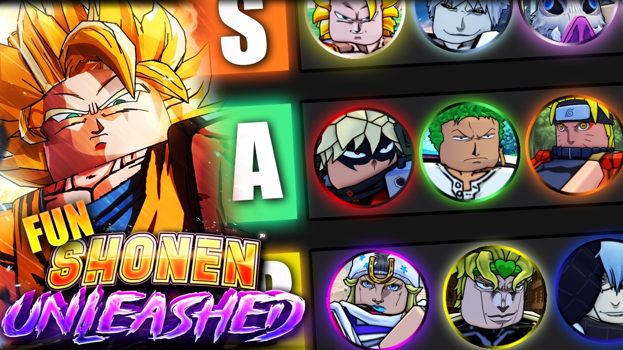 Уровневый список обновления 6 The Shonen Unleashed