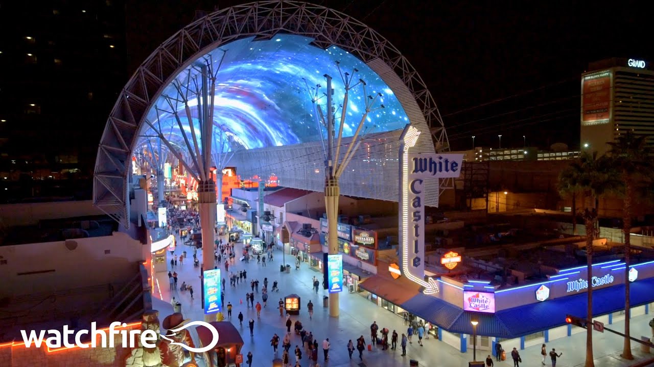 How the Fremont Street LED Canopy Was Built