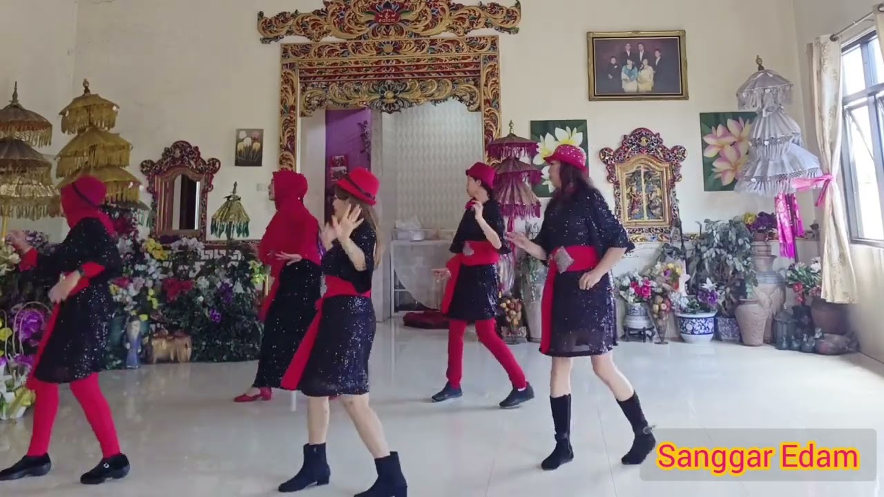 Our Second Chance line dance by Sanggar Edam, Choreographer : Heather Barton (SCO) 