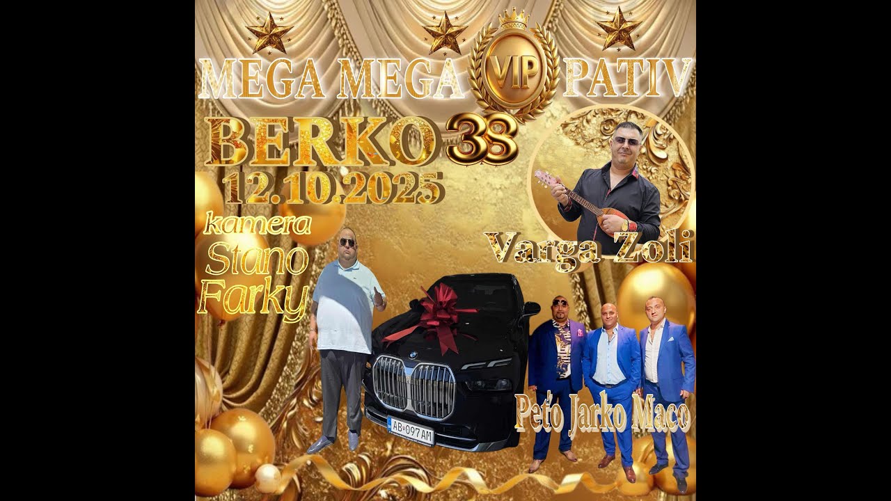 Narodeniny Berko 38r 1 diel Peto Jarko Maco Pieštany