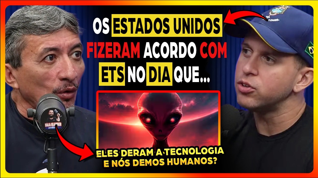 RONY VERNET REVELA quando ESTADOS UNIDOS fizeram ACORDO com SERES EXTRATERRESTRES | Fala Glauber