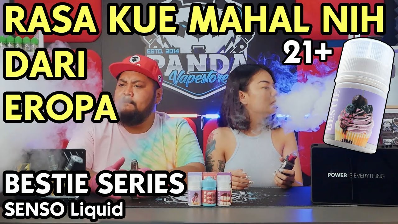 KUE MAHAL NIH | BESTIE BERRY CUPCAKE by SENSO Liquid