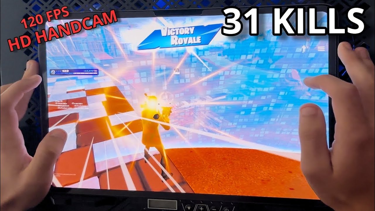 Fortnite Mobile - 31 Kill Solo vs Squads Reload (4K, 120FPS) (iPad Pro M4)