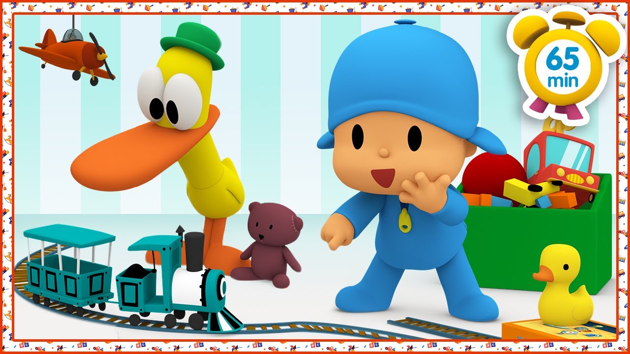 POCOYO MAGYARUL – 🚂JÁTÉKVONATOK🚂 | [65 perc] Teljes Epizódok | Rajzfilm gyerekeknek