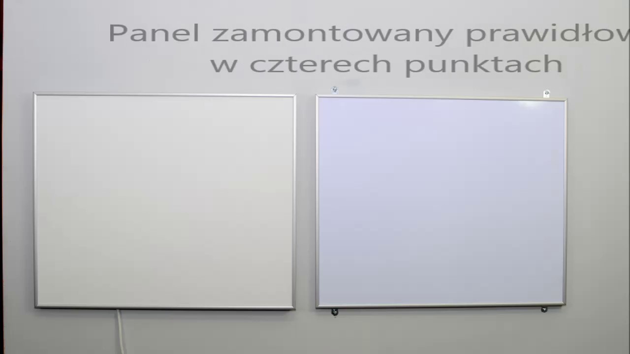 Montaż paneli na podczerwień INFRAPANEL w wersji premium