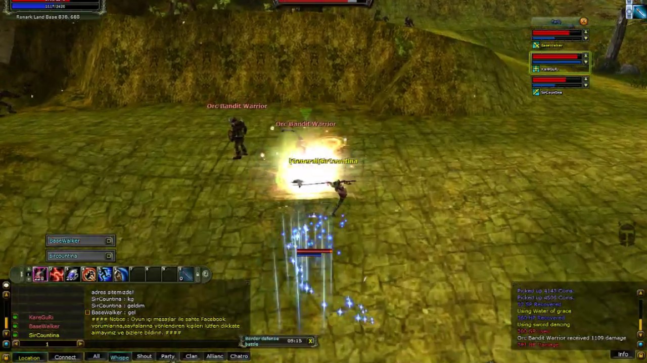 Knight Online Base Orc Bandit Warrior Farm 2019 G&uuml;ncell