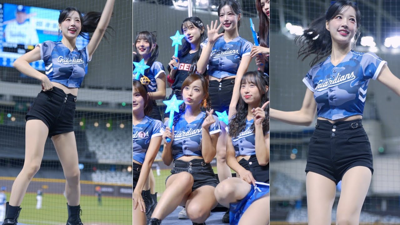 李晧禎《本來要把合照C位讓給李珠珢的晧禎~大哥真的特別白XD~腿長跳阿德應援好好看~》20240727GPOP 大巨蛋 富邦 fubon angels