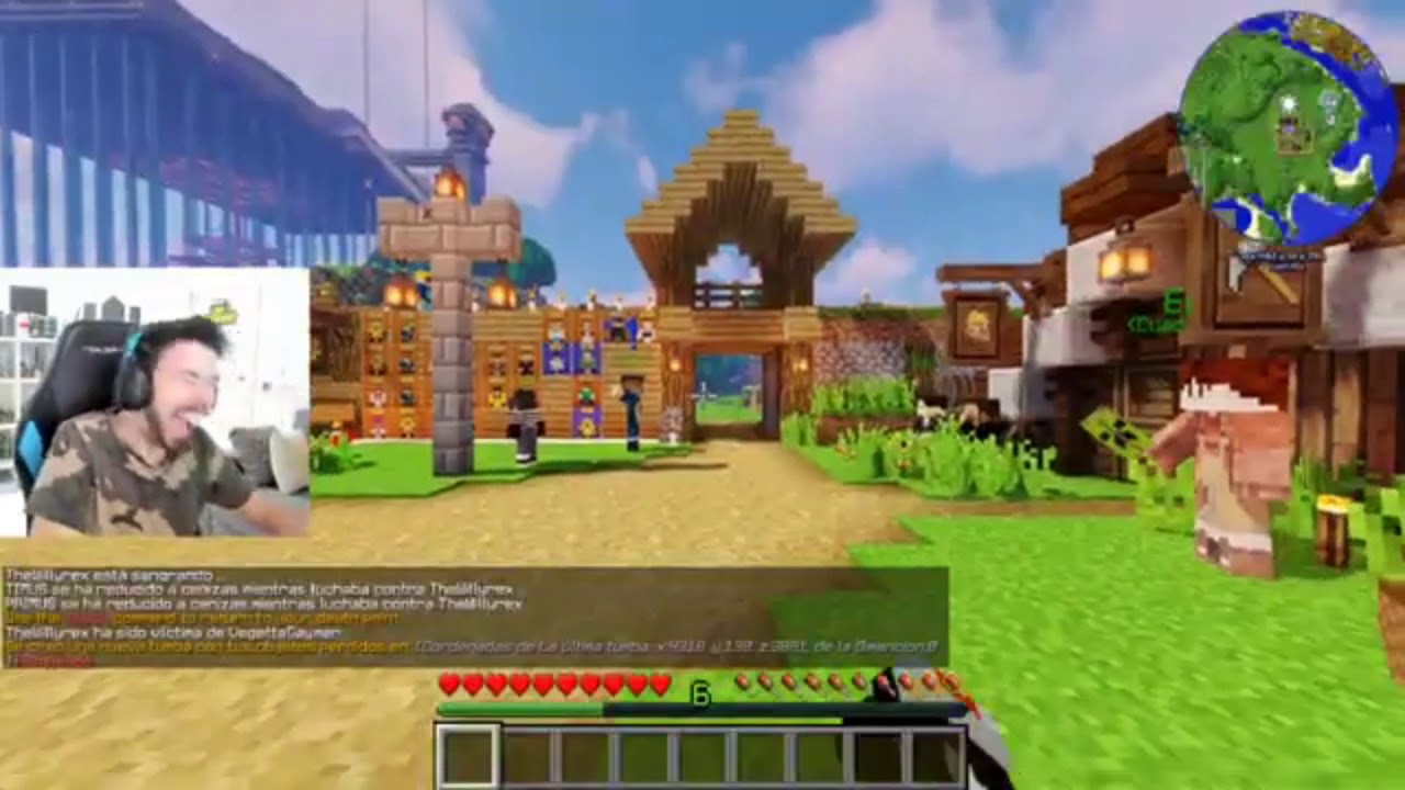 Willyrex mata los aldeanos de vegetta 777 | Karmaland 4 |