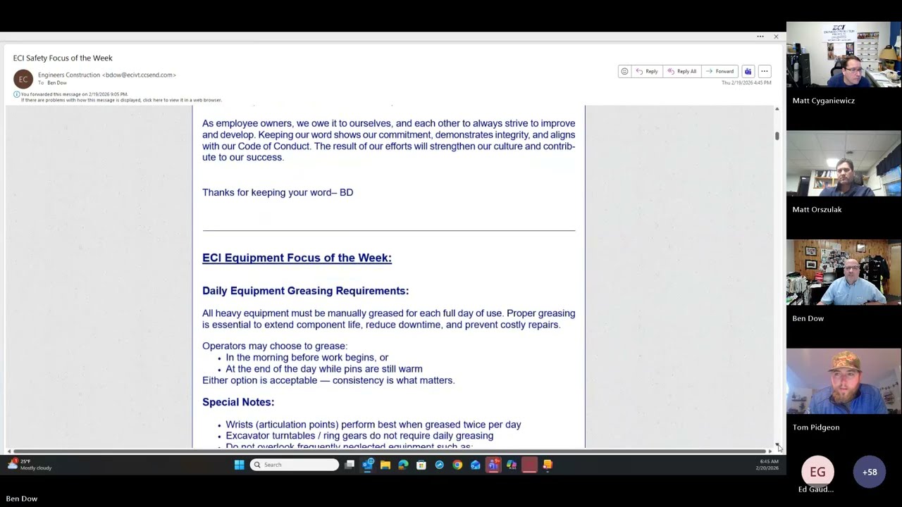 Internal Incident Reporting