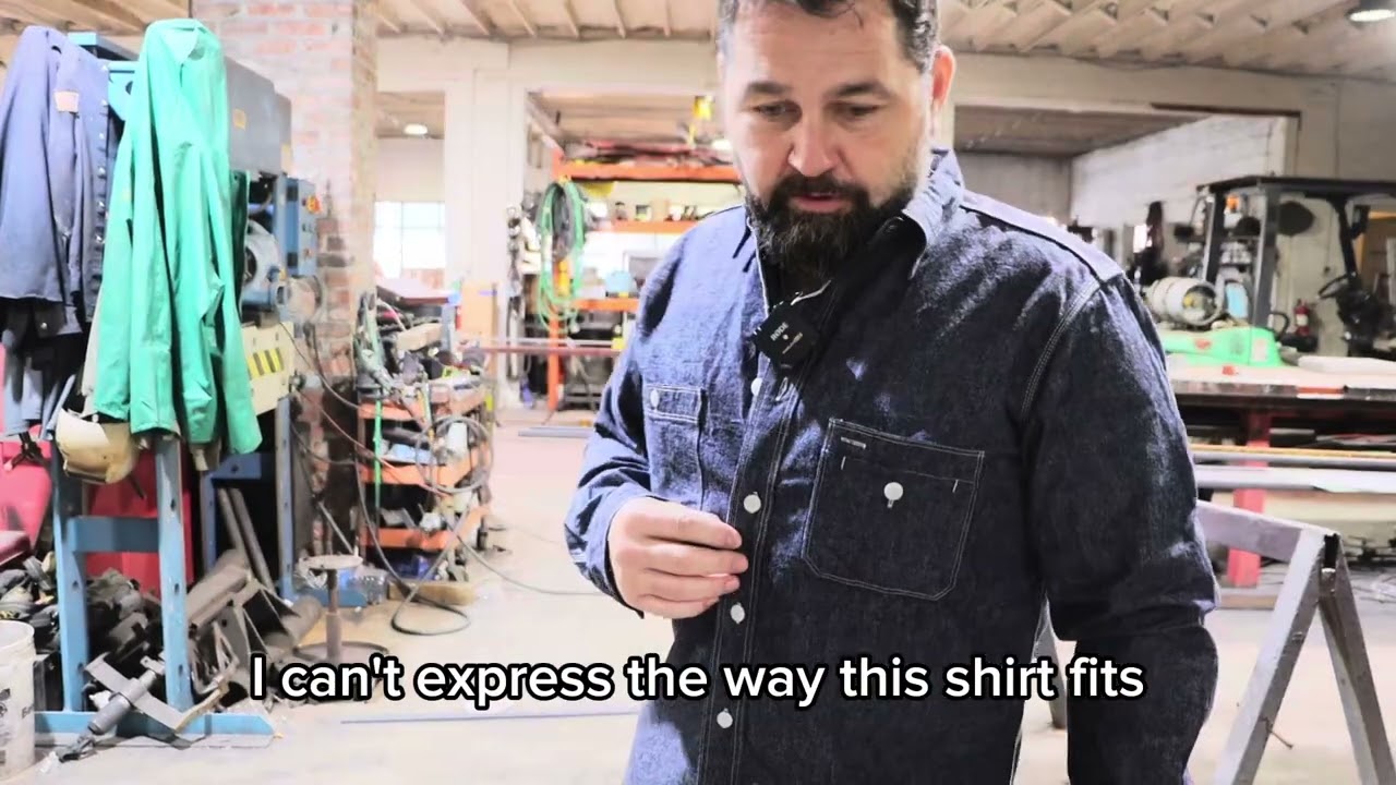 Samurai's new Chambray Work Shirt 