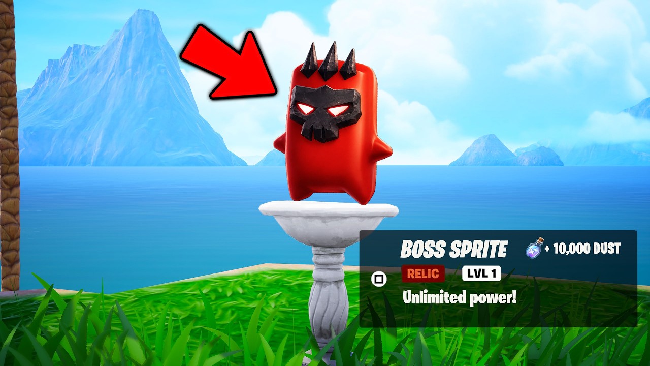 НОВЫЙ БОСС-СПРАЙТ в Fortnite!
